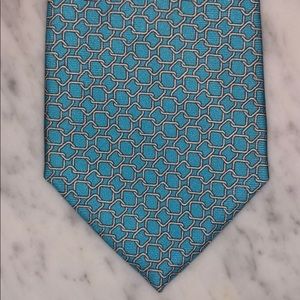 Battistoni Silk Tie (Teal)